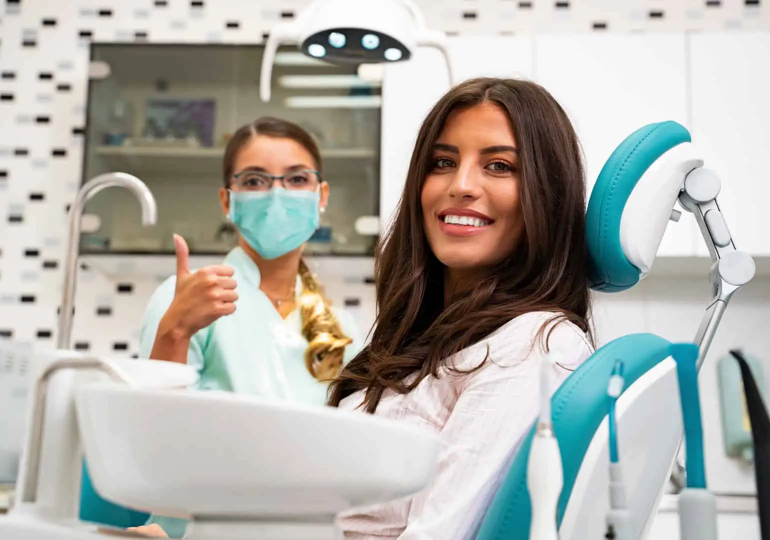 Tooth-colored composite fillings at Glassell Dental in Orange, CA